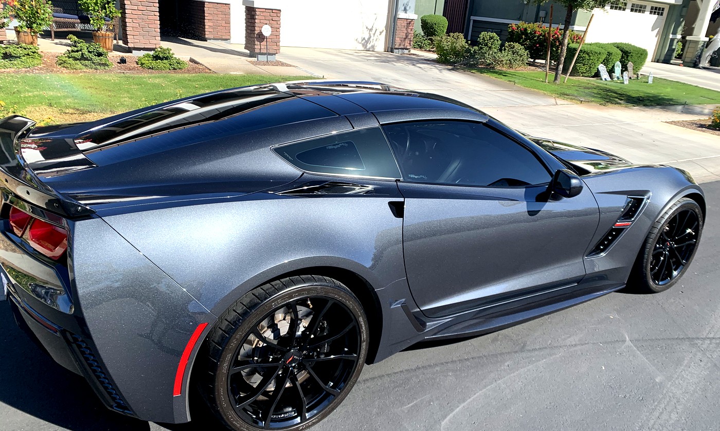 Corvette Z06 ceramic coating — Carvocity Gilbert AZ