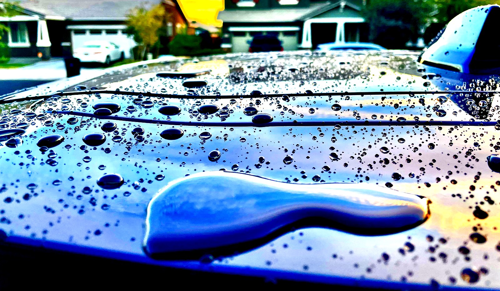 Ceramic coating water beading — Glassparency certified Carvocity